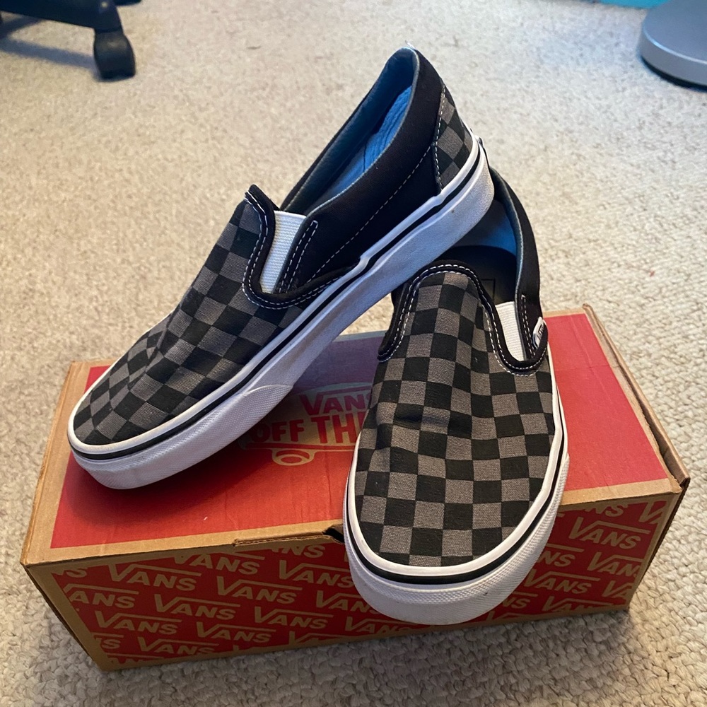 VANS Slip-On Checkered Shoes